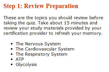 cert exam study