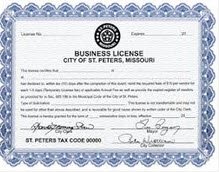 personal trainer business license